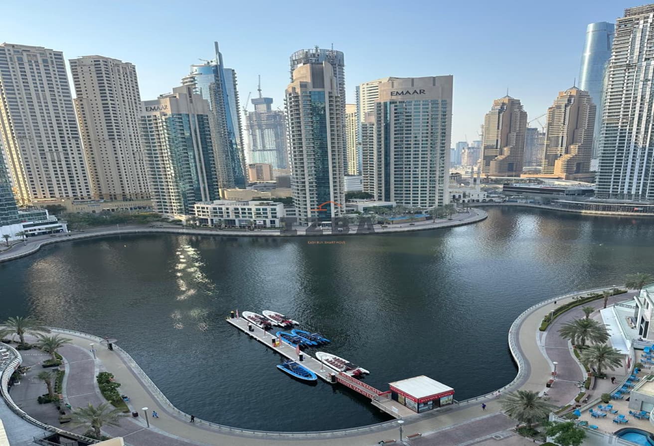 Furnished 1BR | Marina View Tower A | Marina View