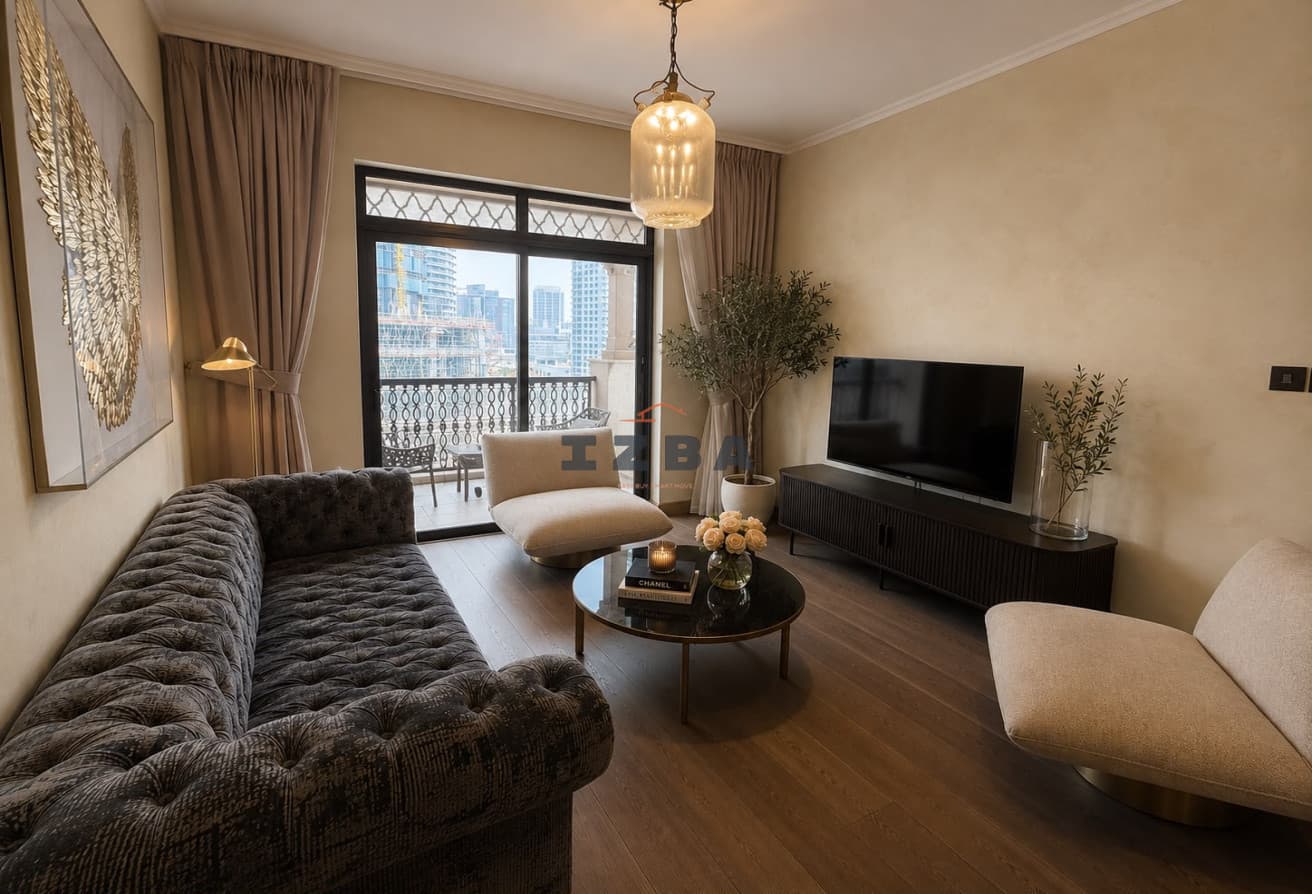 Fully Furnished 1BR | Burj Khalifa View | Old Town