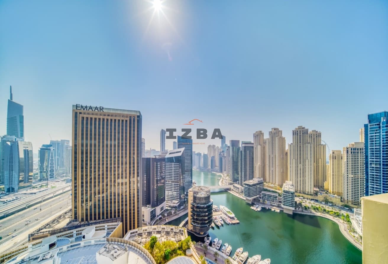 Fully Furnished 1BR | Marina & Skyline Views